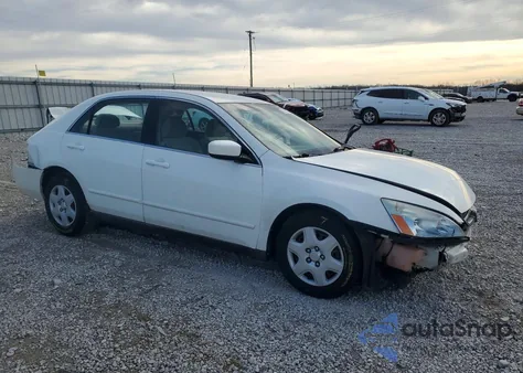 2005 Honda Accord Lx z USA, uszkodzony, nr VIN 1HGCM56445L004116